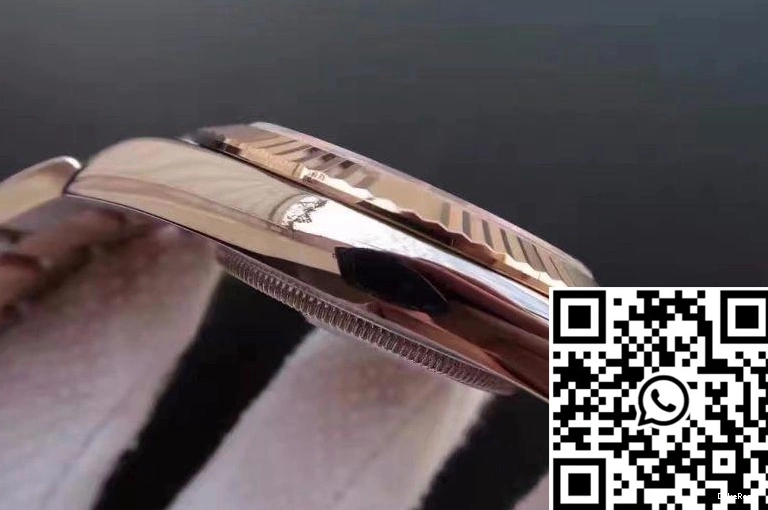 II Diamond-studded Dial Rose Rolex Texture 126333 Gold Datejust 41MM 0331